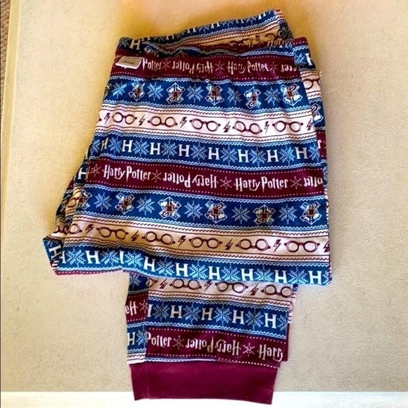 HARRY POTTER LEVIOSA Thermal Set Long Pajamas Women’s Size XL/XG HOLIDAY READY - Picture 11 of 11